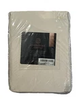 Nip Empyrean Bedding Fitted Sheet W Corner Straps Cream Beige Free Shipping. Fixed Price $19.99.