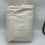 Casaluna King Premium Cotton Percale Sheet Set Beige. Fixed Price $27.95.