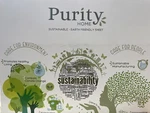 Purity Home Solid 400 Thread Count Sateen Queen Sheet Set, Pieces New. Fixed Price $58.00.