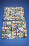 Handmade Animal Print Pillowcase Set Colorful Safari Wildlife Bedding Lions Bear. Fixed Price $17.05.