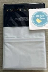 Ralph Lauren King Pillowcases Pair Oxford Blue Solid Percale 464 Tc New. Fixed Price $59.99.