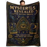 Calmsnugs Mystical Tarot Blanket 60X50 Inch - Occult 60"X50",. Fixed Price $23.23.