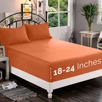 Elegant Comfort 1500 Premium Quality Fitted Sheet Ultra Soft 18-24 Inch Extra. Fixed Price $37.34.