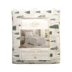 Lenox 6-PIECE Soft & Warm 100% Cotton Flannel Sheet Set, Twin (pine Trees). Fixed Price $34.99.