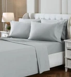Theraluxe By Therapedic Queen 300 Thread Count Peached Percale 6 Piece Sheet Set. Fixed Price $49.95.