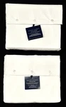 $500 Nwt Ralph Lauren King Flat Fitted Sheet Lovan Jacquard Plaid Studio White. Fixed Price $231.99.