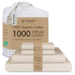 Threadmill Supima Cotton Sheets Queen 1000TC 4PC. Fixed Price $259.99.