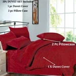 Scala All Bedding Set Egyptian Cotton Red Solid Us Size. Fixed Price $80.55.