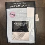 Wamsutta Dream Zone Queen Sheet Set 400 Tc Sateen Light Blue 4PC. Fixed Price $133.99.