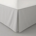 Lux Cor Queen Bed Skirt 16 Inch Drop - Brushed Microfiber Pleated. Fixed Price $25.48.
