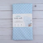 Truly Soft Standard Blue Dots Set 2 Hypoallergenic. Fixed Price $14.99.