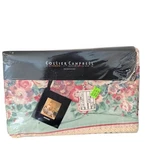 Collier Campbell Pink Green Floral Eyelet Natasha Twin Flat Sheet New Vintage. Fixed Price $29.99.