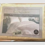 Royal Luxe Duvet/comforter Full/queen 3PC Cover Set 600 Thread Cnt Damask Stripe. Fixed Price $141.95.