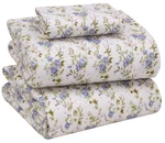 Ruvanti Flannel Sheets Twin Size - 100% Cotton Double Brushed Set,. Fixed Price $56.98.