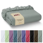 Fitted Premium Solid Deep Pocket Soft Microfiber Breathable Bottom Sheets. Fixed Price $13.99.