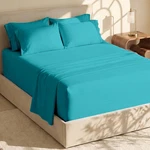 Hearth & Harbor Extra Deep Pocket Queen Sheets Sets Fits Mattress 18-24 Inches. Fixed Price $31.99.