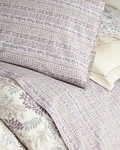Ralph Lauren Home Alessandra Hayden Twin Flat Sheet Bedding Purple Cream. Fixed Price $53.95.