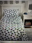 Poppy & Fritz Full Sheets Cotton Percale Bedding Set (monster Truck). Fixed Price $39.99.