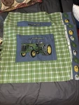 John Deere 2 Pillow Case, Flat Sheet And Fitted Set Queen. Fixed Price $39.99.
