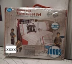 Disney Jonas Brothers Toxk Roll Twin Sheet Set (#EB6TR-0722). Fixed Price $39.99.