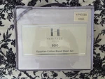 Heritage Home - 800 Thread Count Egyptian Cotton King Sheet Set Light Grey. Fixed Price $44.99.