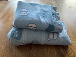 Kohls Collection Star Wars Sheets Twin Flat Fitted Blue Helmets Stormtroopers**. Fixed Price $11.95.