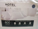 Hotel Signature Sateen 800 Thread Count 100%COTTON 6-PIECE Sheet Set Queen White. Fixed Price $54.99.