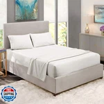 Rajlinen King Size 4 Piece Sheet Set- 100 Cotton Bedding Hotel. Fixed Price $65.61.