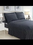 Elegant Comfort Luxury Soft Bed Sheets Polkadot Pattern 1500 Thread Count. Fixed Price $29.99.