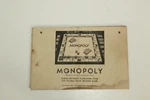 Monopoly Game Instruction Sheet From 1952 Vintage Collectible. Fixed Price $12.10.