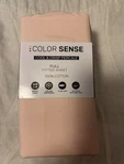 Color Sense Fitted Sheet Only 100% Natural Cotton Crisp Percale Weave Cool. Fixed Price $19.99.