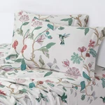 Azores 300 Thread Count Organic Cotton Deep Pocket Queen, Cristina Multicolor. Fixed Price $91.09.