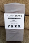 Color Sense Fitted Sheet Only 100% Natural Cotton Crisp Percale Weave Cool. Fixed Price $19.99.