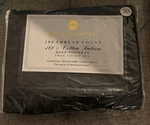New Package Twin Deep Pockets Black Deluxe Hotel Sheet Set 300 Thread Count. Fixed Price $9.99.