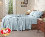 Ruvanti 100% Cotton Percale Sheets California King Crisp Cooling Summer Bed.... Fixed Price $67.99.