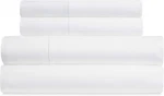 Bibb Home 1000TC Cotton Rich 4-PIECE Sheet Set, King White. Fixed Price $153.44.