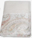 Ralph Lauren Romantic Traveler Cream Paisley King Pillowcases Set New Cotton. Fixed Price $107.99.