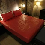 Zishine Vinyl King Mattress Protector For Oil Massage SPA,83X83IN Nuru Massag.... Fixed Price $53.55.
