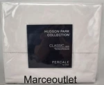 Hudson Park Classic Linens Egyptian Cotton Percale Full Flat Sheet Silver. Fixed Price $16.50.