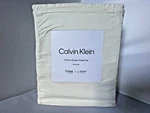 Calvin Klein Home Queen Cream Piece Sheet Set 55% Cotton 45% Tencel. Fixed Price $89.90.