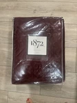 1872 Hawthorn King Quilted Coverlet Burgundy. Brand New. Gorgeous! Hard To Find.. Fixed Price $199.99.
