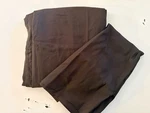 Mainstays Queen Flat Sheet Black New 100% Polyester Microfiber W/ 2 Pillow Cases. Fixed Price $6.99.
