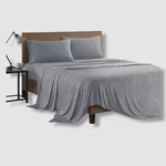 Urban Habitat Gray Comfort Cool Jersey Knit Sheet Set Size Full.. Fixed Price $21.33.