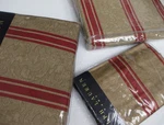 Rare Ralph Lauren Jardiniere Bertrand Red Striped 4PC Sheet Set - Queen. Fixed Price $799.99.
