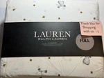 Ralph Lauren Full Sheet Set Bumble Bee Hive Flowers 100% Cotton Deep Fitted New. Fixed Price $79.99.