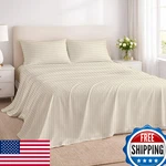 Rajlinen 100 Cotton California King Sheets Set Cooling Breathable Bed 16. Fixed Price $81.94.