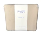 Charter Club Luxe 100% Cotton Flannel 4 Piece Sheet Set Taupe/tan King $180. Fixed Price $59.99.
