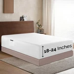Elegant Comfort 1500 Premium Hotel Quality King - Extra Deep Pocket, White. Fixed Price $37.33.