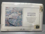 Vintage Atelier Martex Claude Monet's Water Lilies Twin Flat Sheet 70X96 New. Fixed Price $35.00.