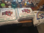 4 Jo Ann Fabric Soft Crafty And Poly Down Pillows Nos. Fixed Price $42.00.